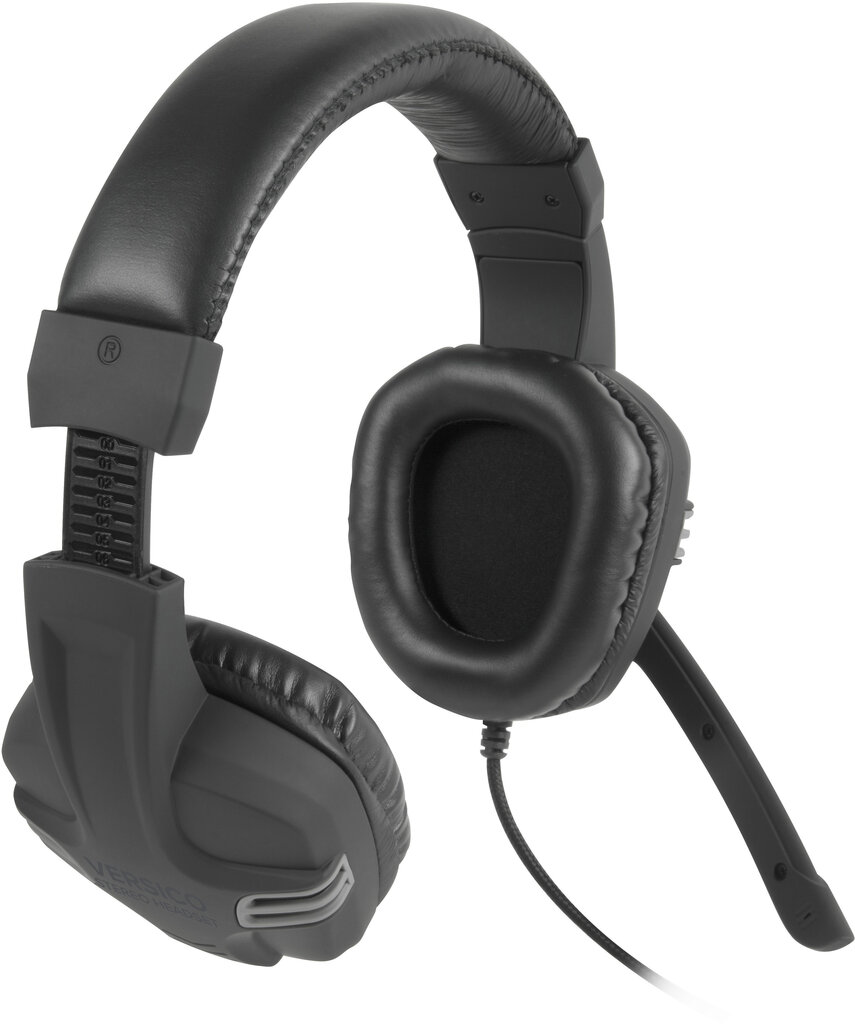 Speedlink kõrvaklapid + mikrofon Versico, must/hall (SL-870001-BKGY-01) hind ja info | Kõrvaklapid | kaup24.ee