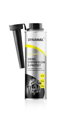 Diislikütuse lisand kütusesüsteemi puhastamiseks Dynamax Diesel System Clean and Protect, 300 ml цена и информация | Добавки к маслам | kaup24.ee