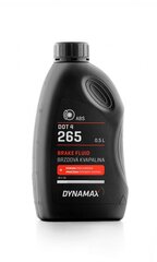 Pidurivedelik DYNAMAX 265 DOT4 0,5L (501890) цена и информация | Автохимия | kaup24.ee