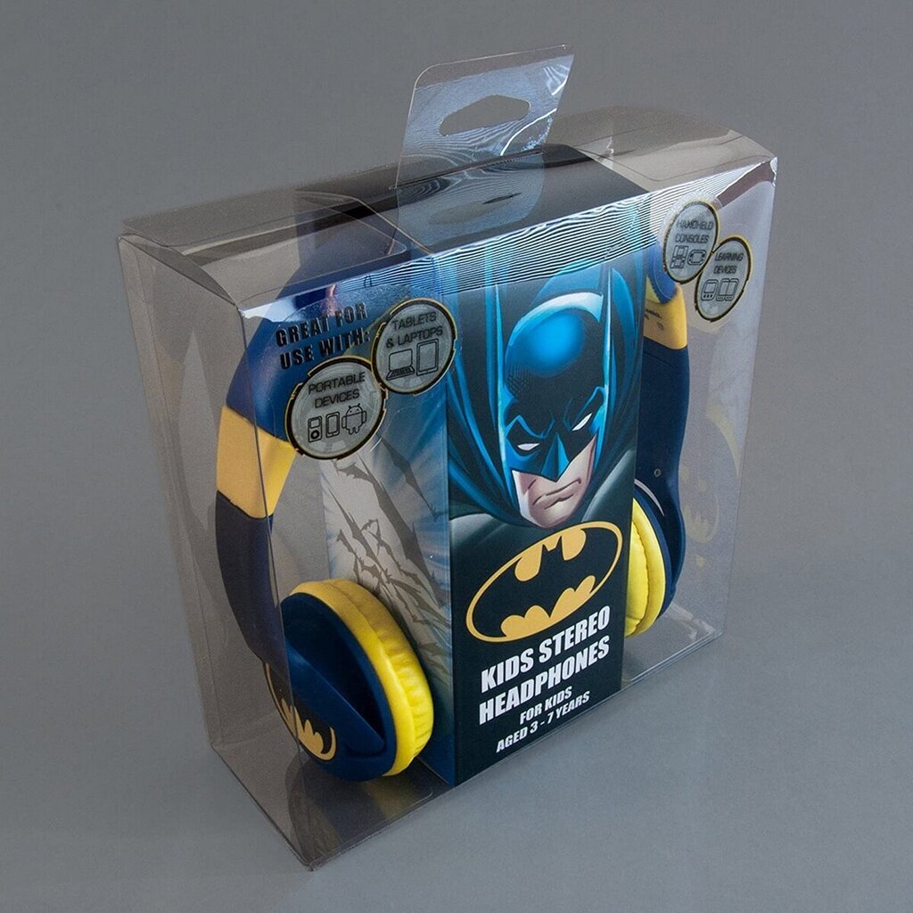 Juhtmega kõrvapealsed lastele mõeldud kõrvaklapid OTL DC Comics Batman The Caped Crusader цена и информация | Kõrvaklapid | kaup24.ee