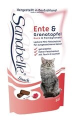 Kuivtoit kassidele Sanabelle Adult Ostrich (jaanalinnu lihaga) 2kg + 2 x Snack Duck 55g hind ja info | Kuivtoit kassidele | kaup24.ee