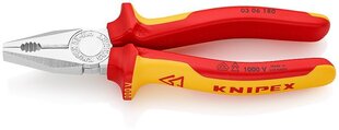 Knipex Szczypce ainulaadne 180mm isoleeritud (03 06 180) hind ja info | Käsitööriistad | kaup24.ee