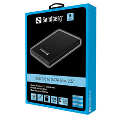 Sandberg 133-89 hind ja info | Väliste kõvaketaste ümbrised | kaup24.ee