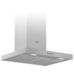 Вытяжка традиционная BOSCH DWB66BC50 60 см 590 м3 / ч 69 дБ 220Вт Нержавеющая сталь цена и информация | Вытяжки на кухню | kaup24.ee