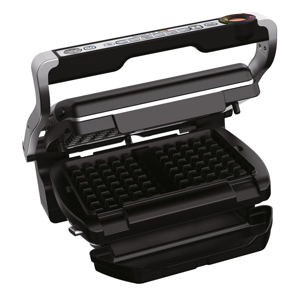 Tefal Optigrill+ GC716D vahvliplaatidega цена и информация | Elektrigrillid | kaup24.ee