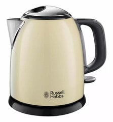 Электрический чайник со светодиодной подсветкой Russell Hobbs 24994-70 Кремовый 2400 W (1 L) 12927835 цена и информация | Чайники, термопоты | kaup24.ee