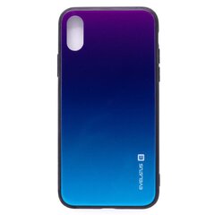 Tagakaaned Evelatus    Apple    iPhone X/Xs Gradient Glass Case 3    Under Water цена и информация | Чехлы для телефонов | kaup24.ee