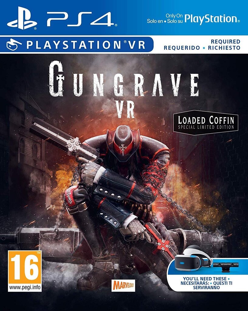 PlayStation VR mäng Gungrave VR Loaded Coffin Special Limited Edition цена и информация | Arvutimängud, konsoolimängud | kaup24.ee