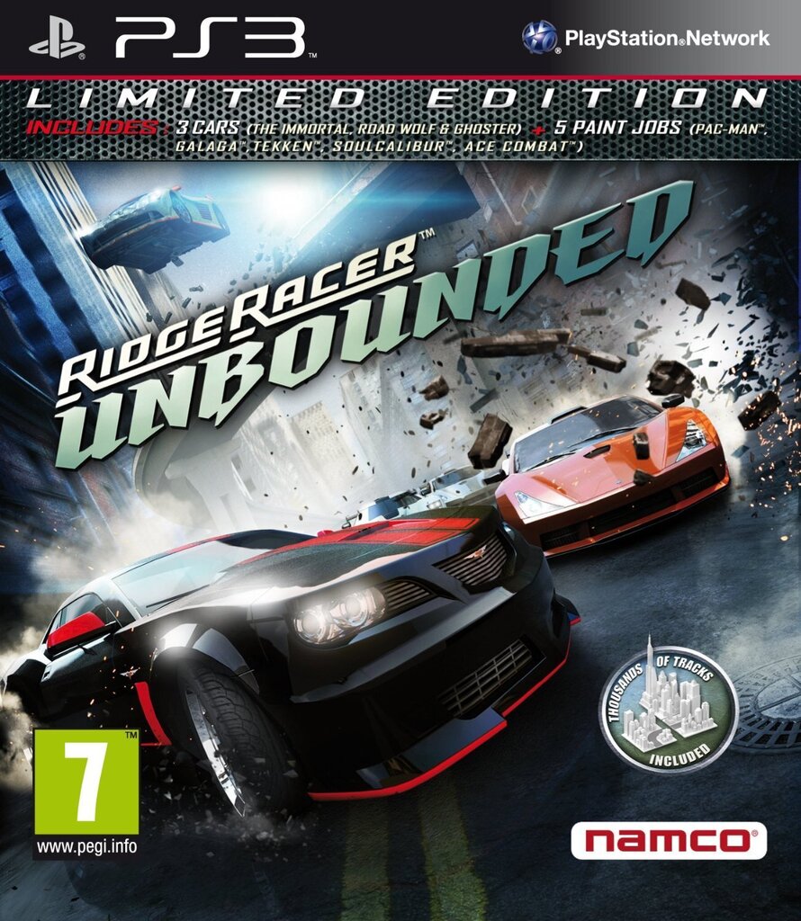 PlayStation 3 mäng Ridge Racer: Unbounded Limited Edition hind ja info | Arvutimängud, konsoolimängud | kaup24.ee