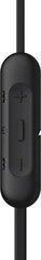 Juhtmevabad kõrvasisesed kõrvaklapid Sony WI-C310, WIC310B.CE7 цена и информация | Наушники | kaup24.ee