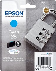 Epson tsüaan, üksikpakend 35 hind ja info | Tindiprinteri kassetid | kaup24.ee