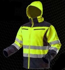 Куртка рабочая Softshell, яркий жёлтый цвет L/52 цена и информация | Рабочая одежда | kaup24.ee