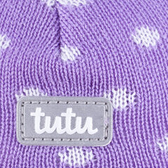 Шапка-шлем с ушами для девочек TuTu, фиолетовая цена и информация | Зимняя одежда для детей | kaup24.ee