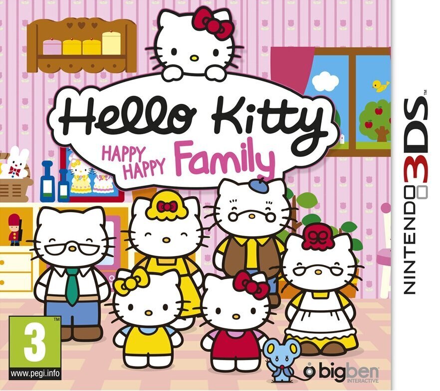 Nintendo 3DS Games mäng Hello Kitty: Happy Happy Family цена и информация | Arvutimängud, konsoolimängud | kaup24.ee
