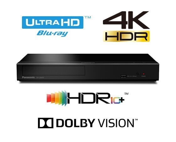 4K Blu-ray mängija Panasonic DP-UB450EG-K цена и информация | Blu-Ray ja DVD mängijad | kaup24.ee