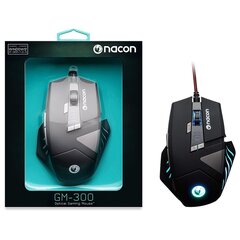 Nacon GM-300, черный цена и информация | Мыши | kaup24.ee