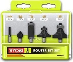 Freesi komplekt Ø6mm (5k.) RAKRBS5 RYOBI цена и информация | Механические инструменты | kaup24.ee