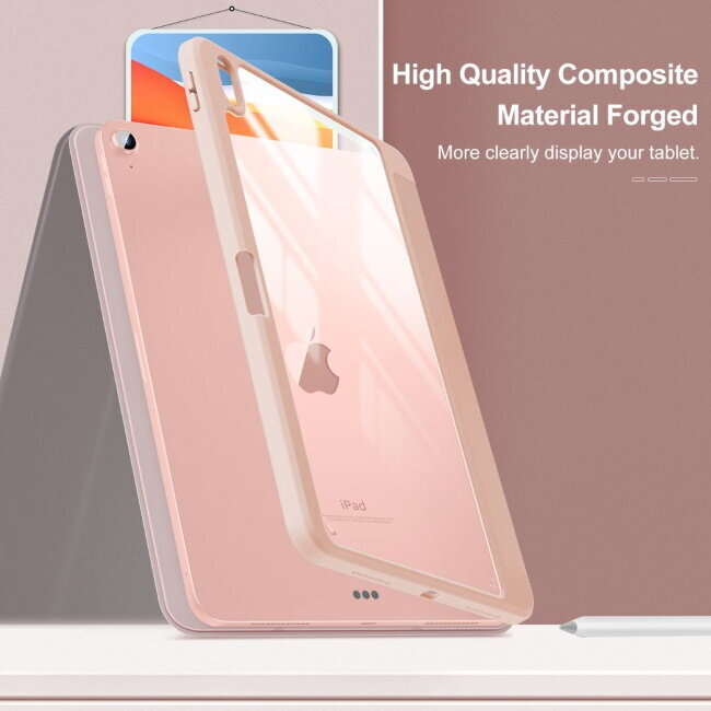 Apple iPad Air 4 10.9 (2020) ümbris - Pink hind ja info | Tahvelarvuti kaaned ja kotid | kaup24.ee