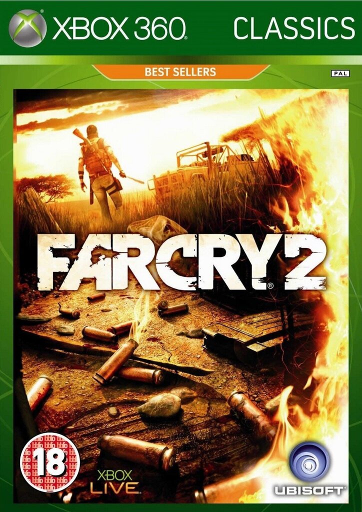 Xbox 360 mäng Far Cry 2 - Xbox One Compatible цена и информация | Arvutimängud, konsoolimängud | kaup24.ee