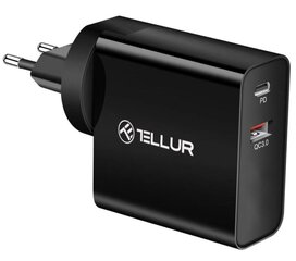 Seinalaadija Tellur PDHC1 48W Dual-Port hind ja info | Mobiiltelefonide laadijad | kaup24.ee