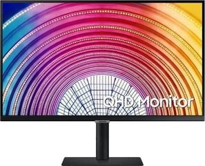 27" QHD monitor Samsung LS27A600NWUXEN hind ja info | Monitorid | kaup24.ee