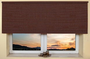 Seina / lae ruloo 220x170 cm, 108 Pruun цена и информация | Рулонные шторы | kaup24.ee