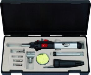 Комплект газового паяльника 10 деталей, KS Tools цена и информация | Механические инструменты | kaup24.ee