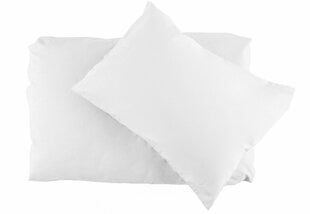 4Living voodipesukomplekt, valge, 150 x 210 cm + padjapüür 50 x 60 cm hind ja info | Voodipesu | kaup24.ee