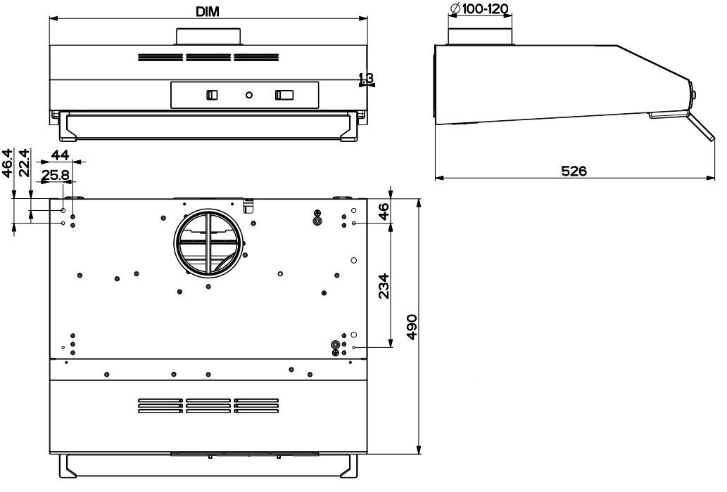 Faber TCH04 BK16A 741 hind ja info | Õhupuhastid | kaup24.ee