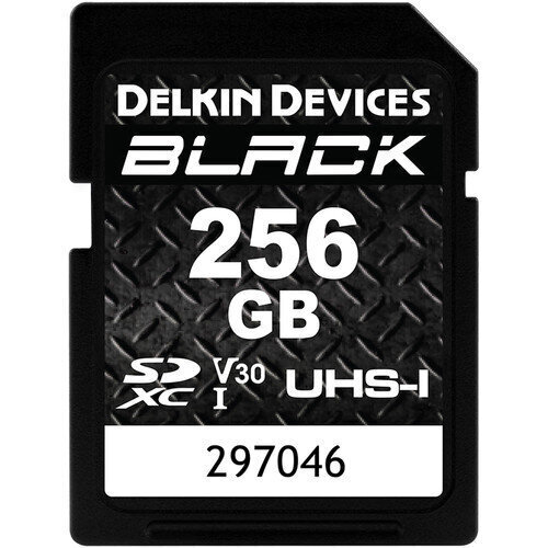 Delkin Devices 256GB BLACK UHS-I SDXC mälukaart цена и информация | Fotoaparaatide mälukaardid | kaup24.ee