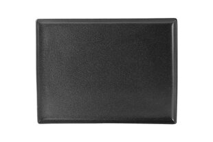 SEASONS BLACK taldrik 27x21 cm, Porland цена и информация | Посуда, тарелки, обеденные сервизы | kaup24.ee