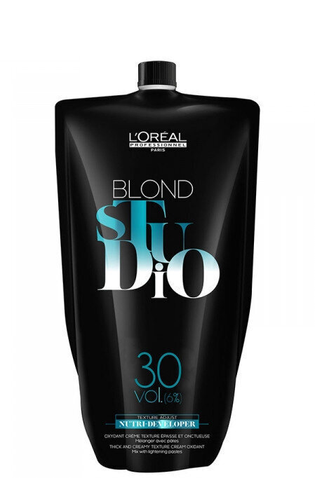 Oksüdeeriv emulsioon L'Oreal Studio Blond 9% 30vol, 1 l цена и информация | Juuksevärvid | kaup24.ee