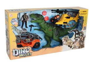 Игровой набор CHAP MEI Dino Valley T-Rex Revenge Playset 542090 цена и информация | Развивающий мелкую моторику - кинетический песок KeyCraft NV215 (80 г) детям от 3+ лет, бежевый | kaup24.ee