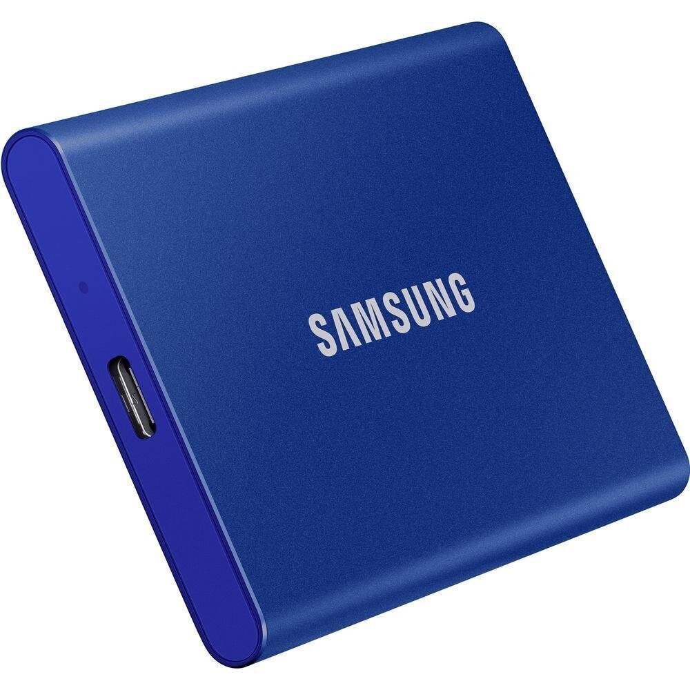 Väline 1TB SSD kõvaketas Samsung SA T7 Touch, sinine hind ja info | Sisemised kõvakettad (HDD, SSD, Hybrid) | kaup24.ee