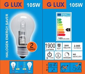 Pirnid G.Lux 100W, 10 tk. цена и информация | Лампочки | kaup24.ee