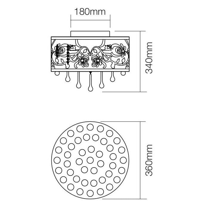 Laelamp G.LUX GM-606/4 цена и информация | Laelambid | kaup24.ee