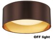 LED laelamp G.LUX GM-778-LED, pruun hind ja info | Laelambid | kaup24.ee