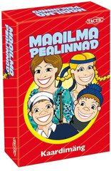 Tactic mängukaardid Maailma pealinnad цена и информация | Настольные игры, головоломки | kaup24.ee