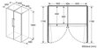 Bosch KSV36BWEP, jahekülmik, 186 cm цена и информация | Külmkapid | kaup24.ee