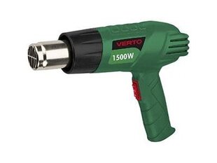 Verto 51G515 heat gun Hot air gun 1500 W цена и информация | Строительные фены | kaup24.ee