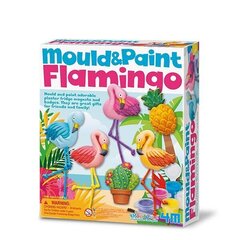 Tee ise magnetid - Flamingo / 4M hind ja info | Arendavad mänguasjad | kaup24.ee