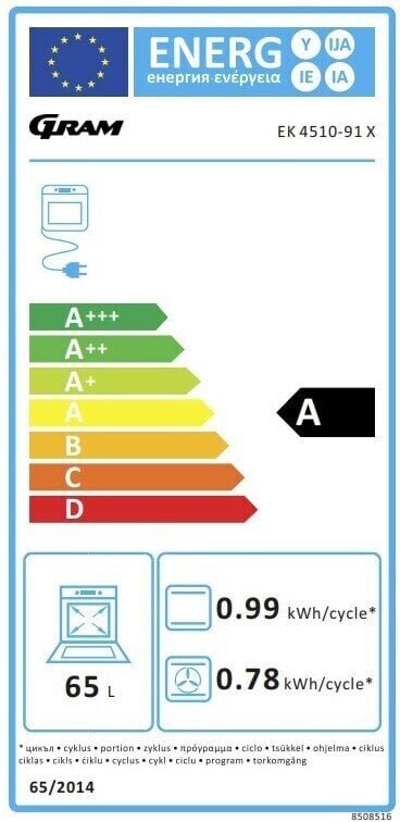 Gram 4510-91 X hind ja info | Elektripliidid | kaup24.ee