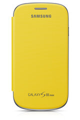 Samsung Galaxy S3 mini чехол Flip Cover, желтый цена и информация | Чехлы для телефонов | kaup24.ee
