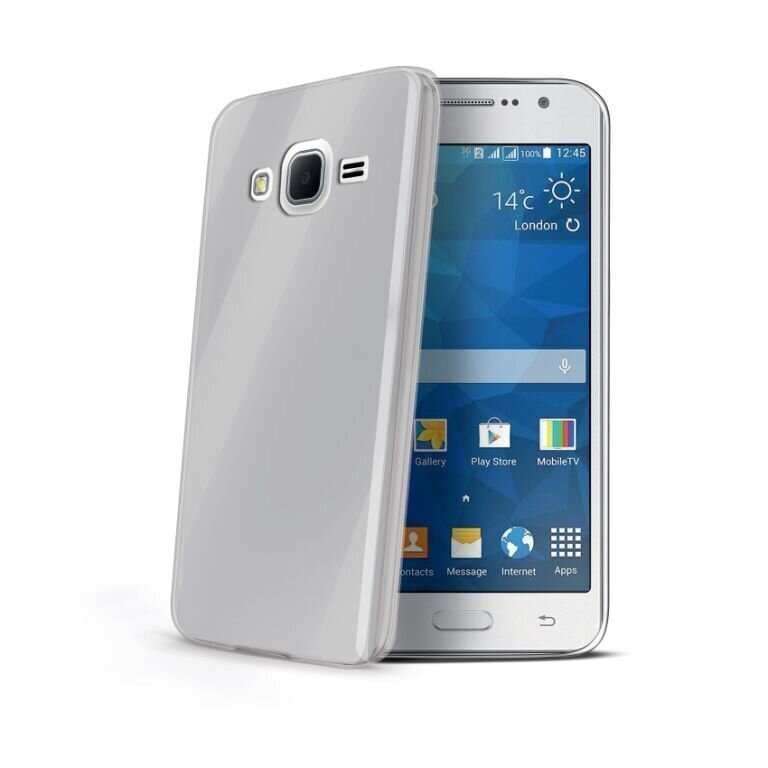 Celly Gelskin tagumine Ć¼mbris Samsung Galaxy Grand Prime, lĆ¤bipaistev цена и информация | Telefoni kaaned, ümbrised | kaup24.ee