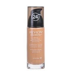 Revlon Colorstay Makeup Combination Oily Skin naistele 30 ml, 360 Golden Caramel hind ja info | Jumestuskreemid, puudrid | kaup24.ee