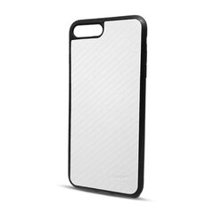 Tagakaaned Beeyo    Huawei    P8 lite 2017/P9 lite 2017 Carbon Case    White hind ja info | Telefoni kaaned, ümbrised | kaup24.ee