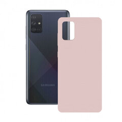 Samsung Galaxy A71 Silk Cover By Ksix Pink hind ja info | Telefoni kaaned, ümbrised | kaup24.ee