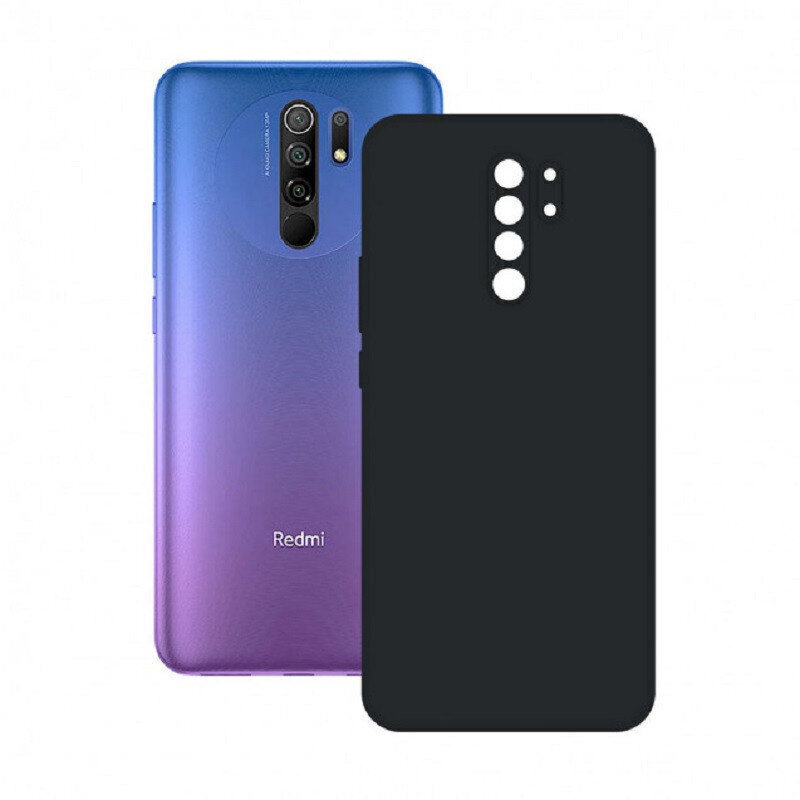 Xiaomi Redmi 9 Silk Cover By Ksix Black hind ja info | Telefoni kaaned, ümbrised | kaup24.ee