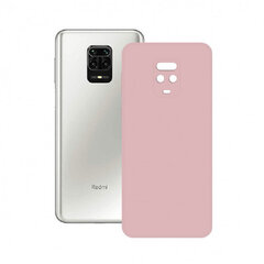 Xiaomi Redmi Note 9 Pro/Note 9 ümbris Silk Cover By Ksix Pink hind ja info | Telefoni kaaned, ümbrised | kaup24.ee