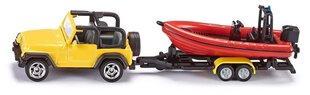 Siku Jeep paadiga цена и информация | Игрушки для мальчиков | kaup24.ee